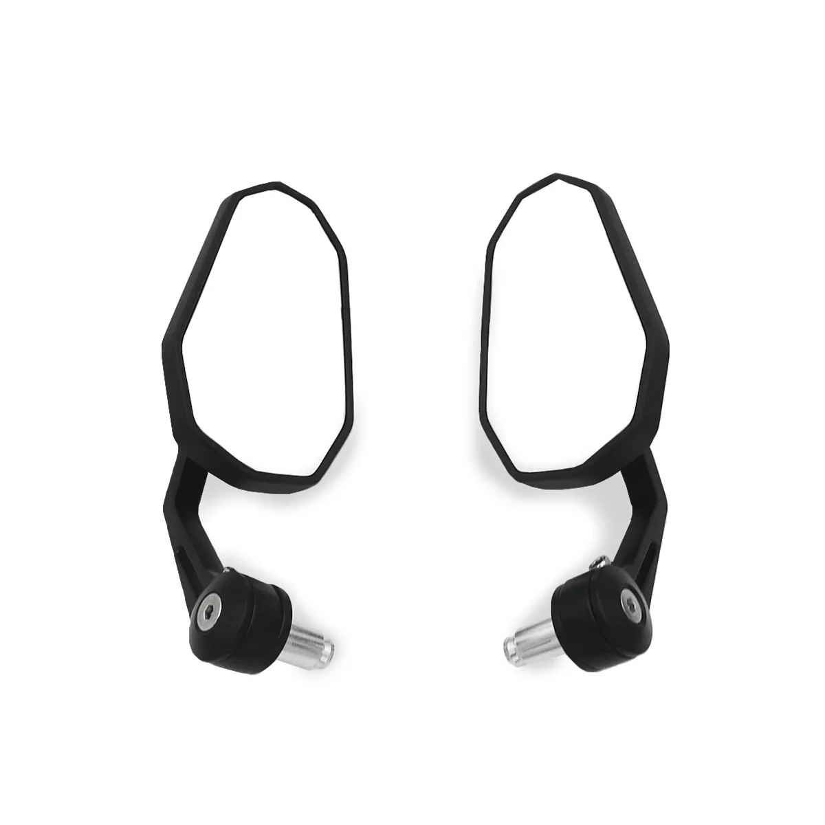 

Universal Handlebar Mirrors Full Metal Motorbike Scooter Rear View Mirror Side View Mirror for Cafe