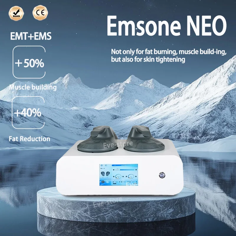 

Emsone Neo RF машина для сжигания жира для похудения и наращивания мышц 200 Гц 15 Tesla Профессиональная резьба по мышцах 2025 Последняя версия