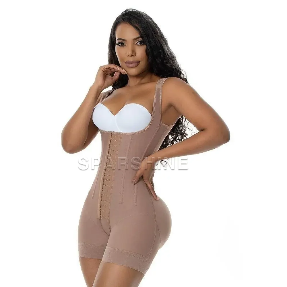 Slimming High Compression Butt Lifter Full Body Shaper Bodysuite Waist Trainer Flat Belly Shapewear With Bones