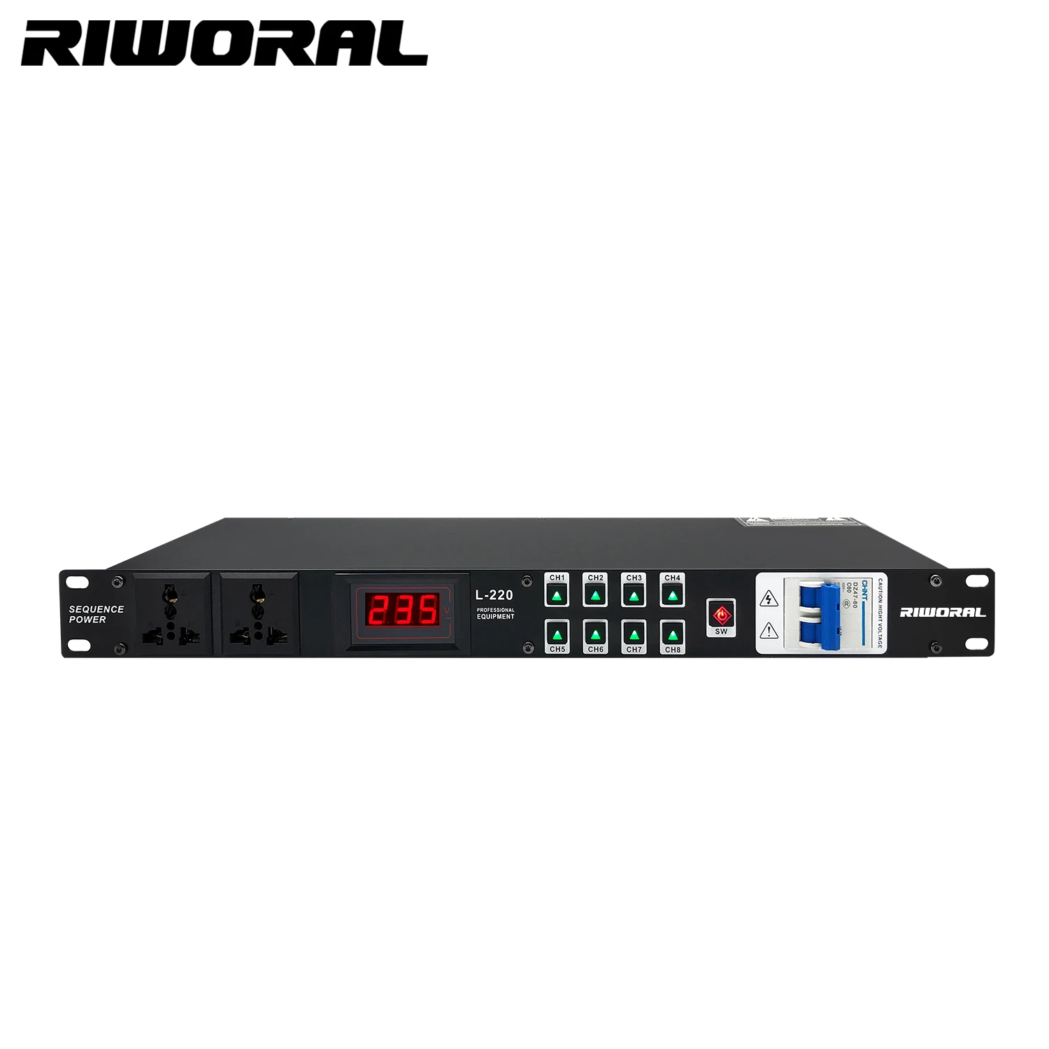 2026 L-208 حار بيع المهنية الصوت كاريوكي نظام الصوت AS-01 8 + 2 قناة تسلسل الطاقة DJ المراقب المالي #4