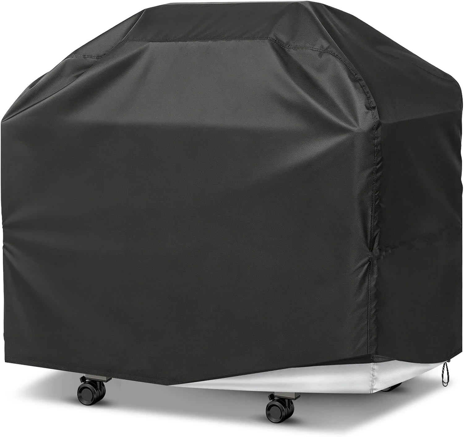 Image of 6 Größen Robuste BBQ-Grillabdeckung Wasserdichte Gasgrill-Abdeckung für Außengrills Wetterbeständige Anti-UV Gasgrill-Abdeckung