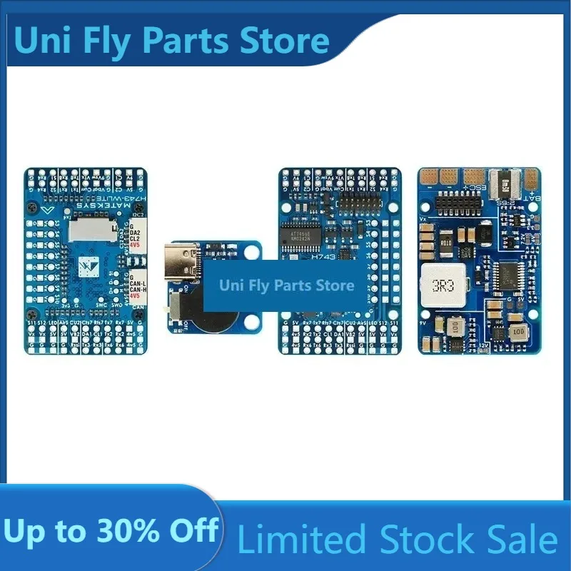 UniFly 1pcs MATEKSYS MATEK H743-WLITE INAV 2-6S LIPO Flight Controller