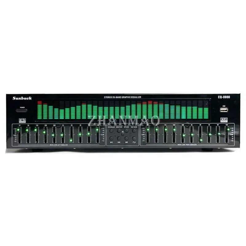 220v  Pro EQ Equalizer, Bluetooth 5.4, Fiber/Coaxial Decoder, USB Playback, Hi-Fi Player