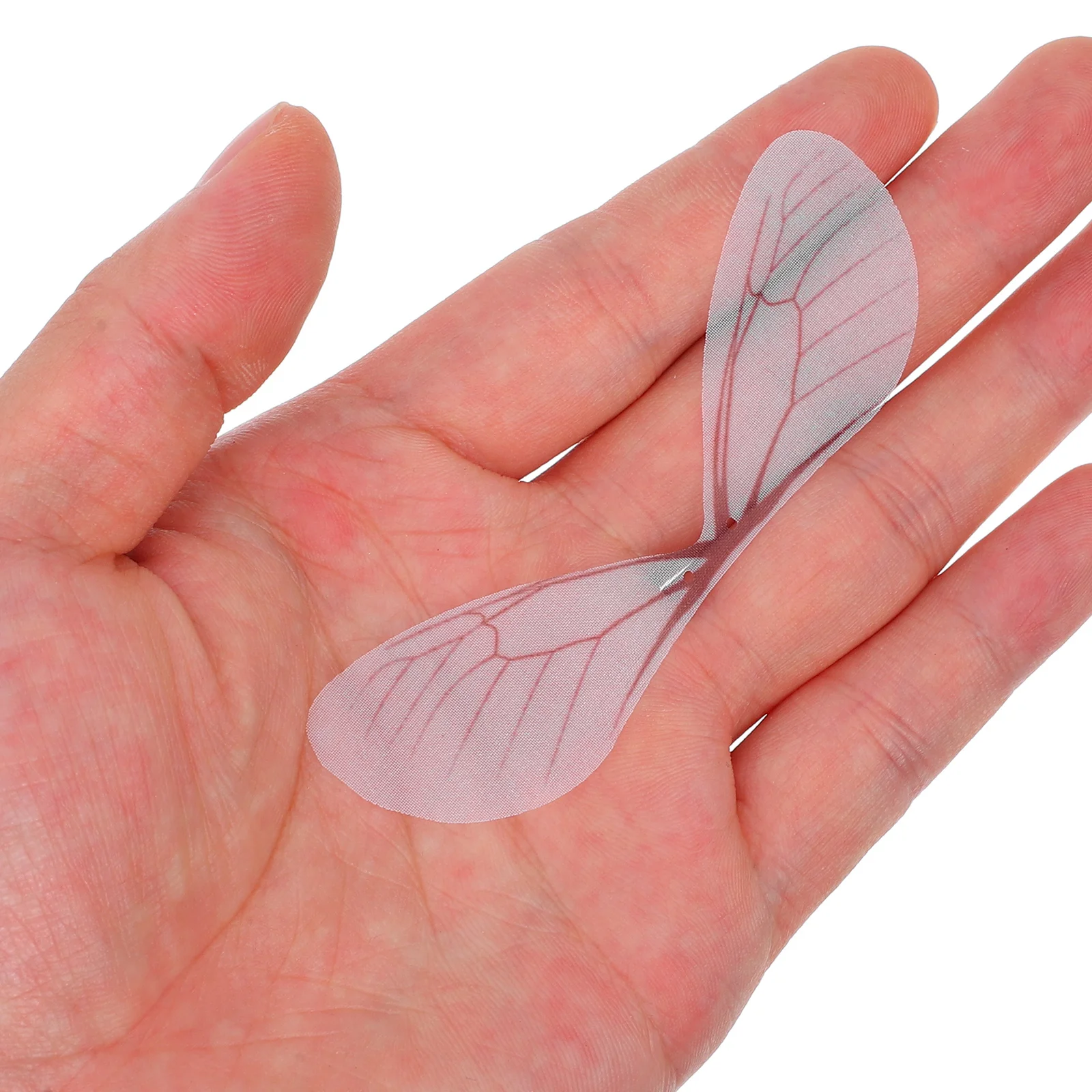 50 قطعة المعلقات الجناح اليعسوب الأبيض سحر الجناح الاصطناعي أنيق DIY بها بنفسك اكسسوارات القرط اليدوية لوازم الحرفية #2