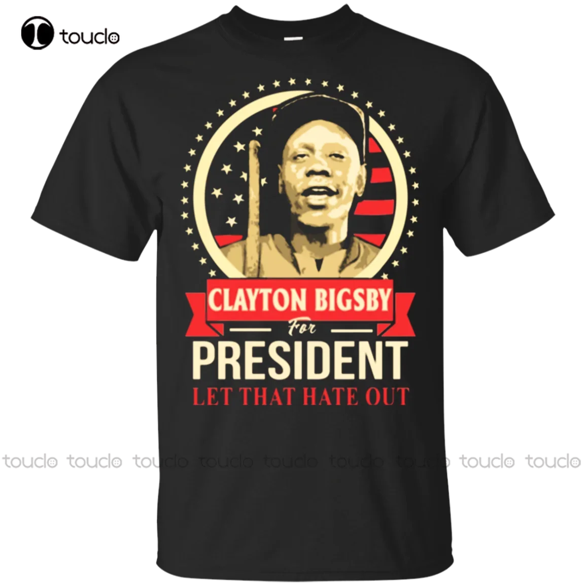 Clayton Bigsby For President Mens Women Short Sleeve Black Cotton Tee T-Shirt Tennis Shirts For Men Fashion Tshirt Summer Retro