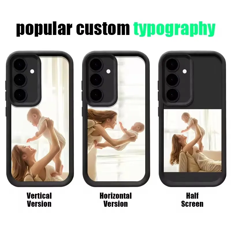 Customized HD Family Photo Case For Samsung Galaxy S26 S25 Edge S24 S23 S22 S21 S20 Ultra Plus FE Shockproof Silicone Cover DIY