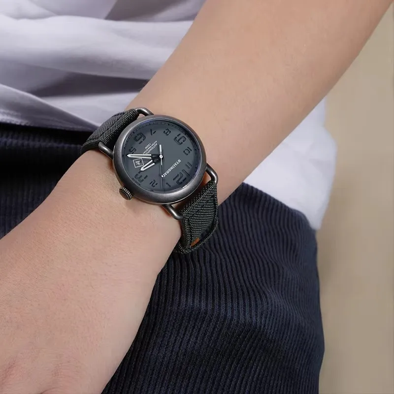 2025 New Adventure Ready 42mm Men's Watch 8215 Movement 316L Steel Crystal Luminous Markers 100M Waterproof Timepiece watch for - Image 5