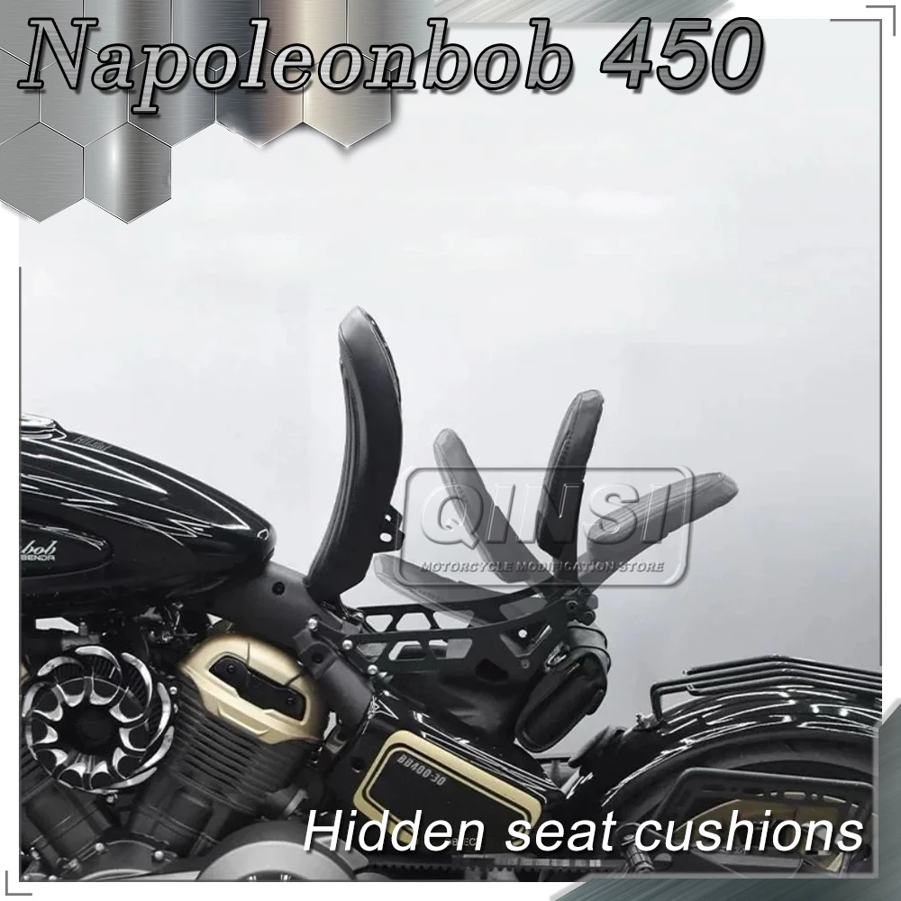 For Benda Napoleon 450 Napoleon 500 Retro-style Hidden Seat Cushion Converting A Single Rear Seat Into A Double Seat Modified