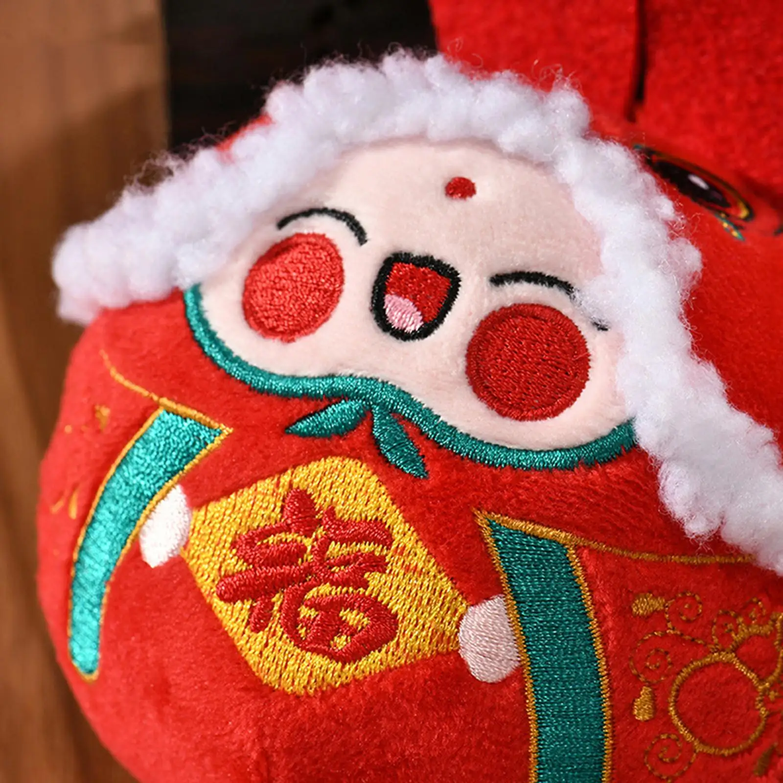 Chinese Style Plush Toy Stuffed Animal Hanging Ornaments Blessing for
