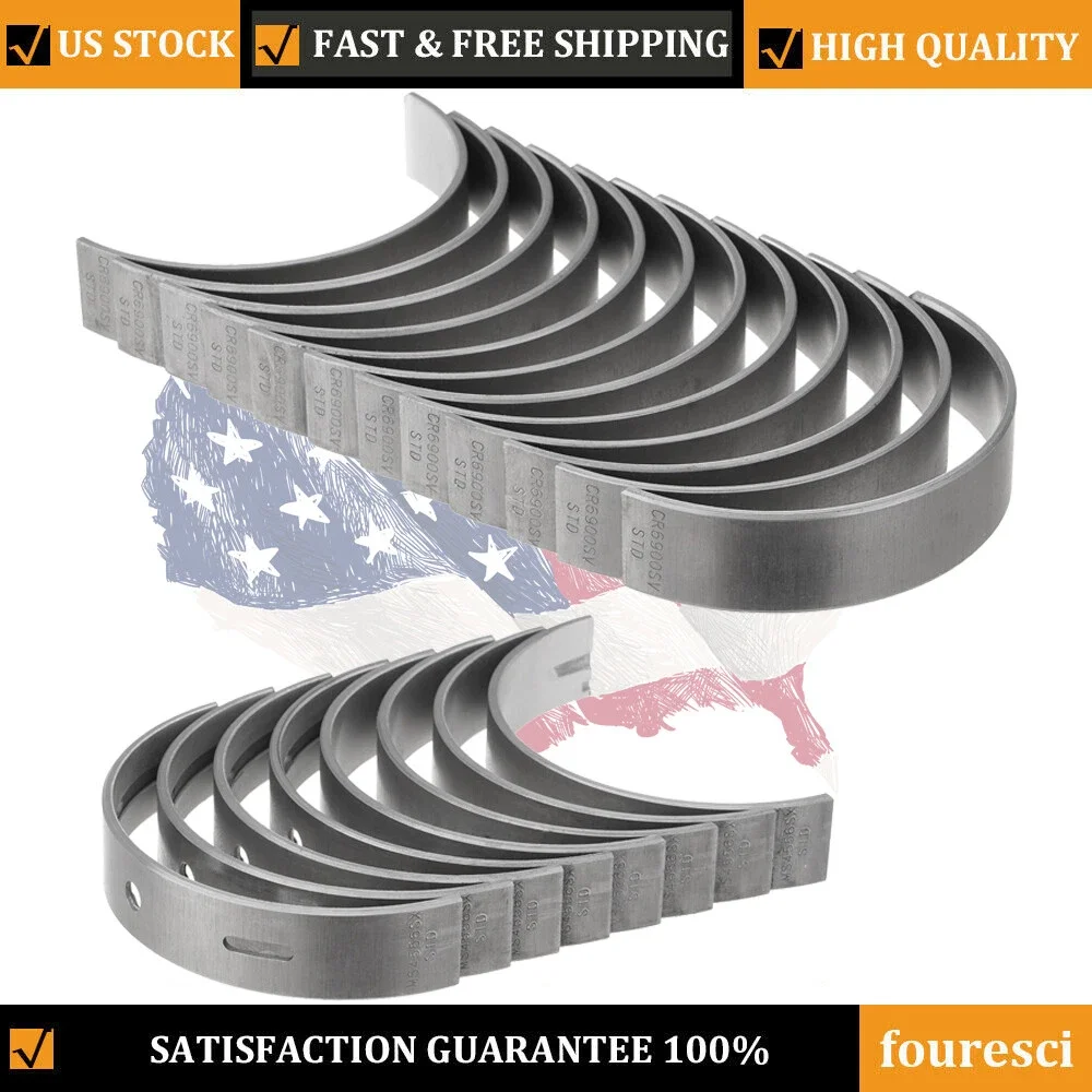 

STD For 2014-2018 Jeep Grand Cherokee 3.0L Crankshaft Main and Rod Bearings Set