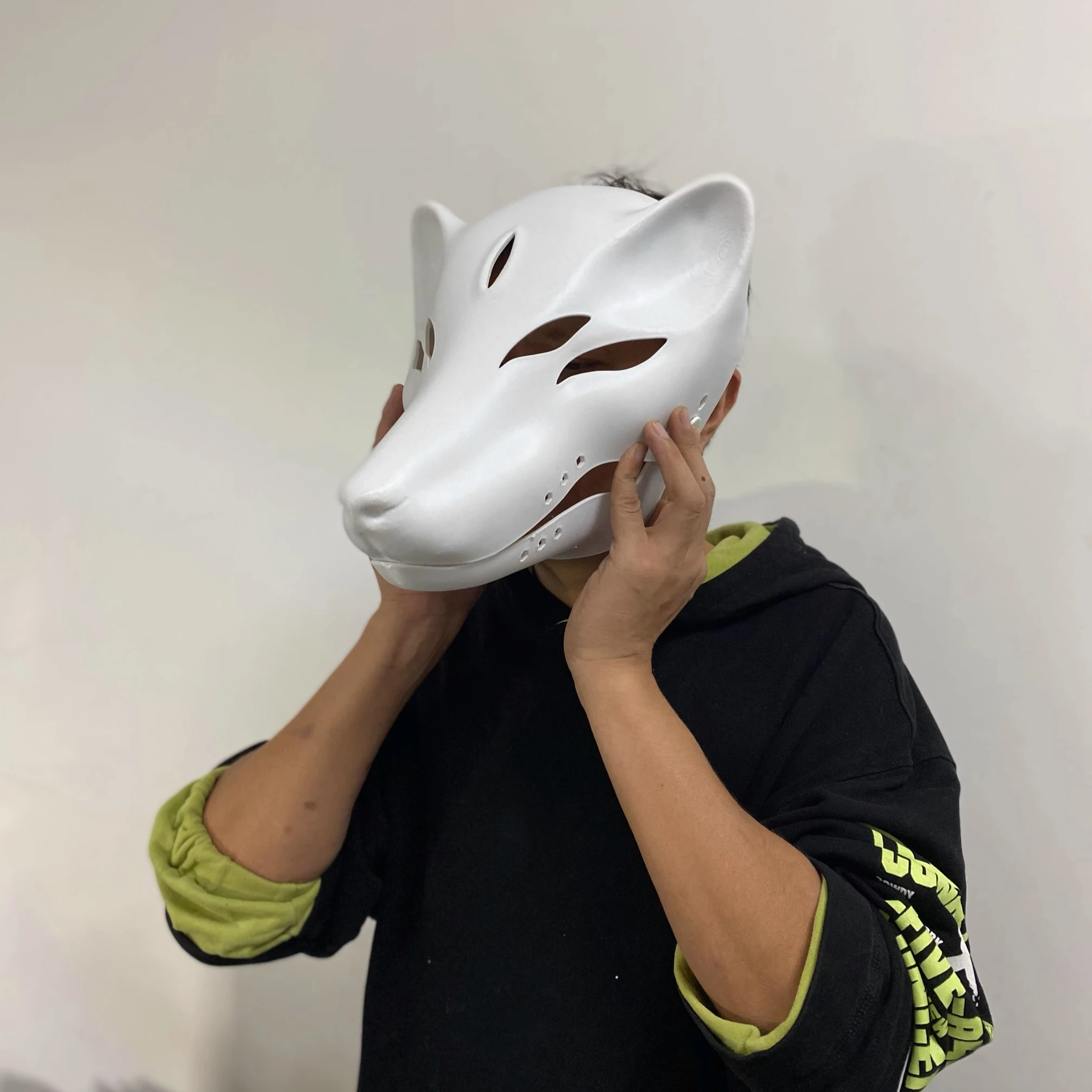 

Kigurumi Base Mask Realistic Style Fursuit Fox Headbase Movable Jaw Furry Cosplay Costumes Accessories cosplay Kemono mask