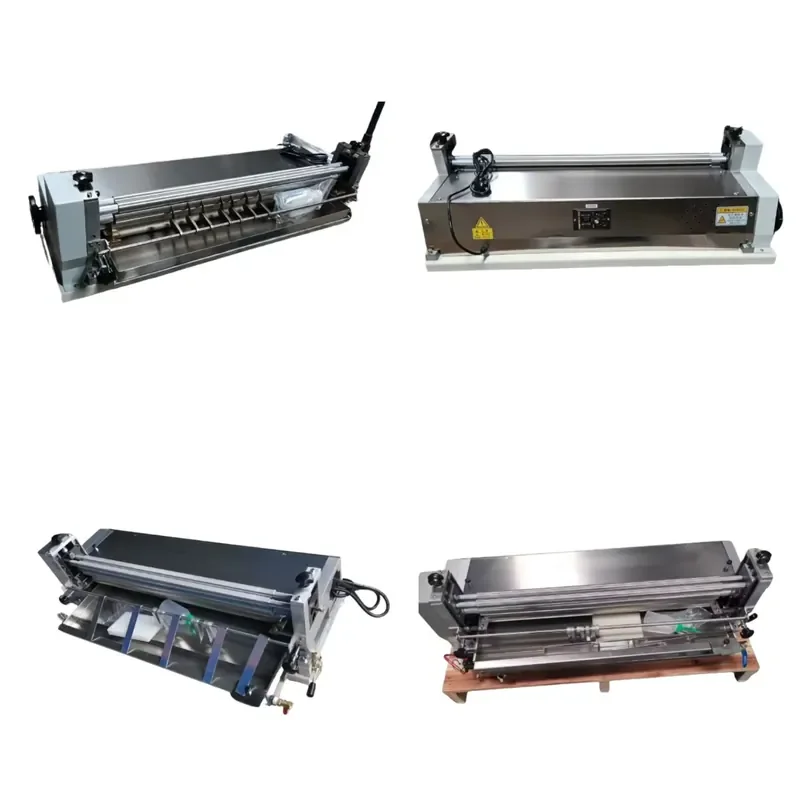 Glue Spreader Machine Hot Melt Gluing Machine Gumming Machine for Paper Paper Gluer