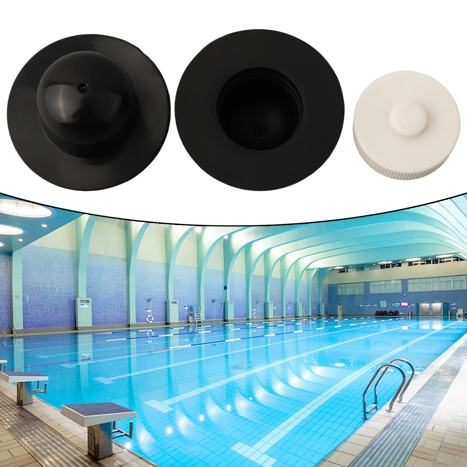 1pc 4562 DrainPlug Cap For Intex 11044/10127 For Above Ground Pool Drain Valve Cap Strainer HolePlugs Swimming Pool Replacement