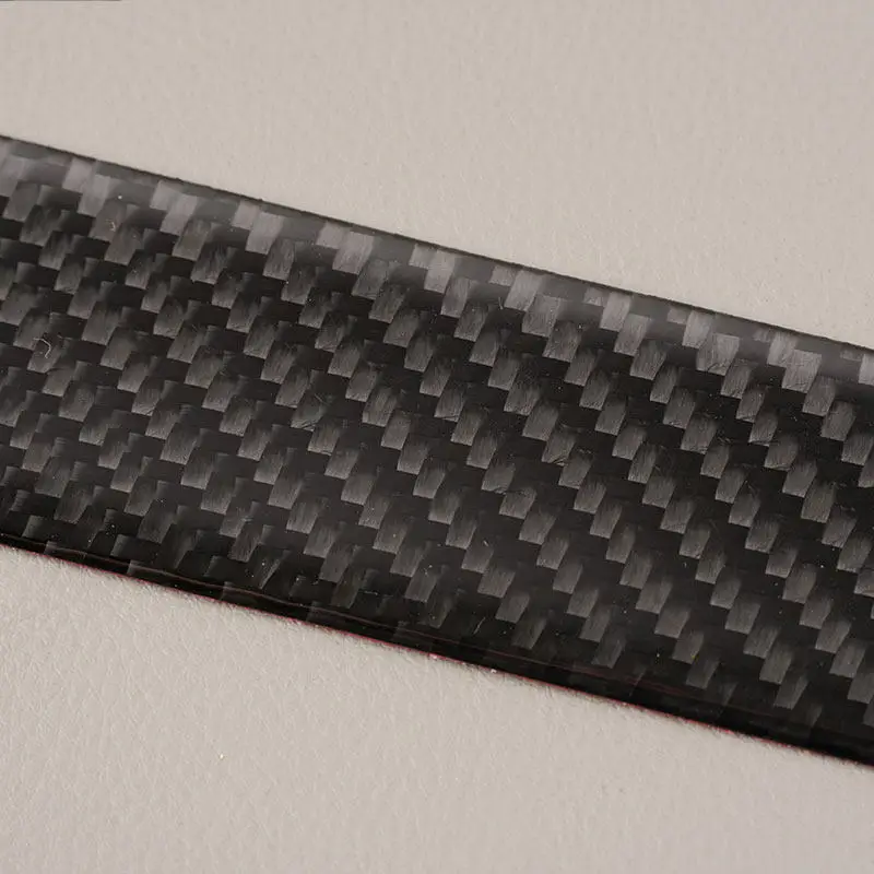 Car Styling Accessories Gear Shift Panel Cover Soft Carbon Fiber Interior Trim For Chrysler 300 300C 2005 2006 2007