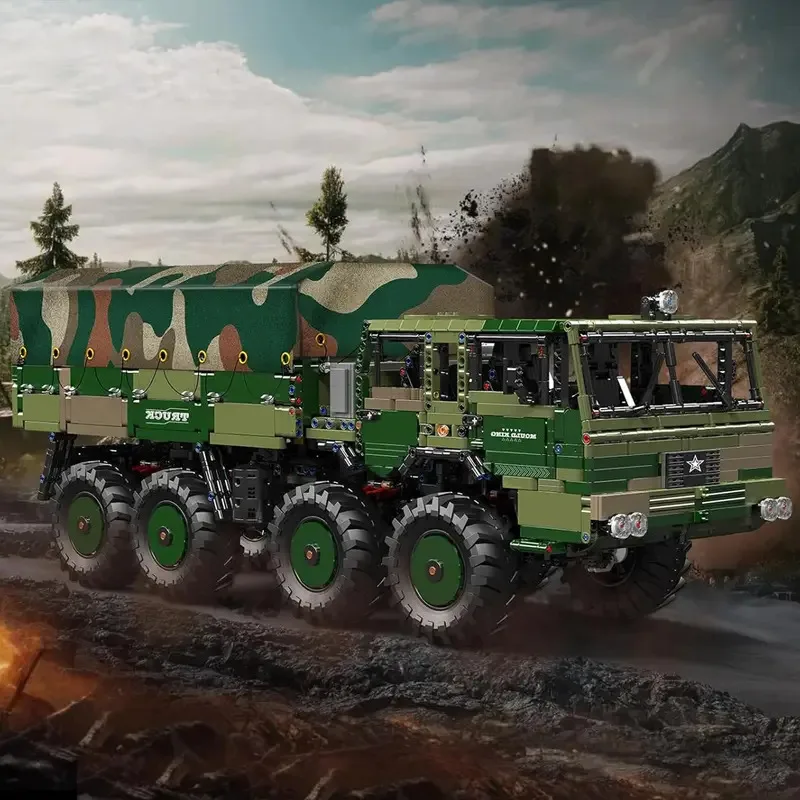 

Mold King 20039 4733 шт. RC военный гусеничный автомобиль строительный набор, вездеходная модель с дистанционным управлением для взрослых и коллекционеров