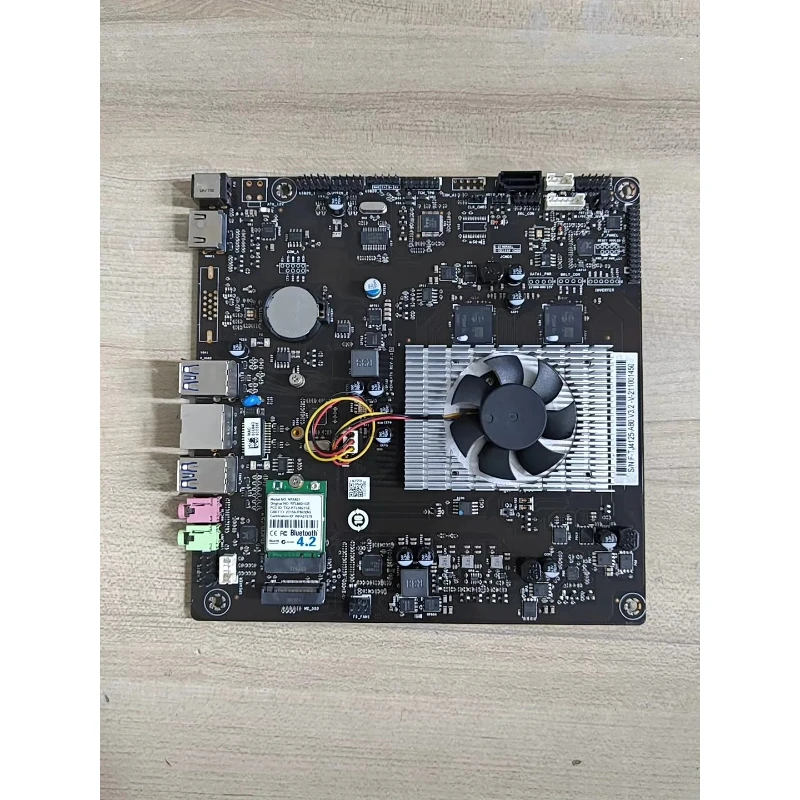 Used 17x17cm Mini ITX Motherboard F-TJ4125-A80 V3.2 J4125 2.0GHz 10W 8GB RAM M.2 SATA USB3.0 Gigabit Ethernet for Acer