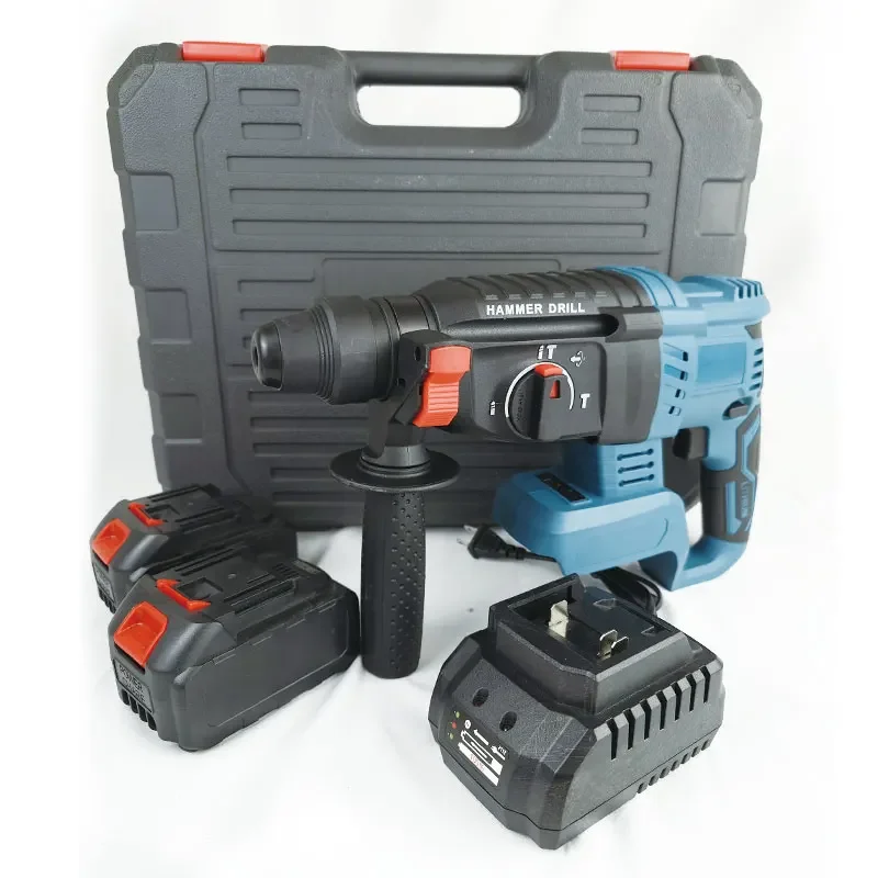 Power Tools Cordless Hammer Drill Machine Electric Impact Drill 26mm Rotary Hammer Drill
