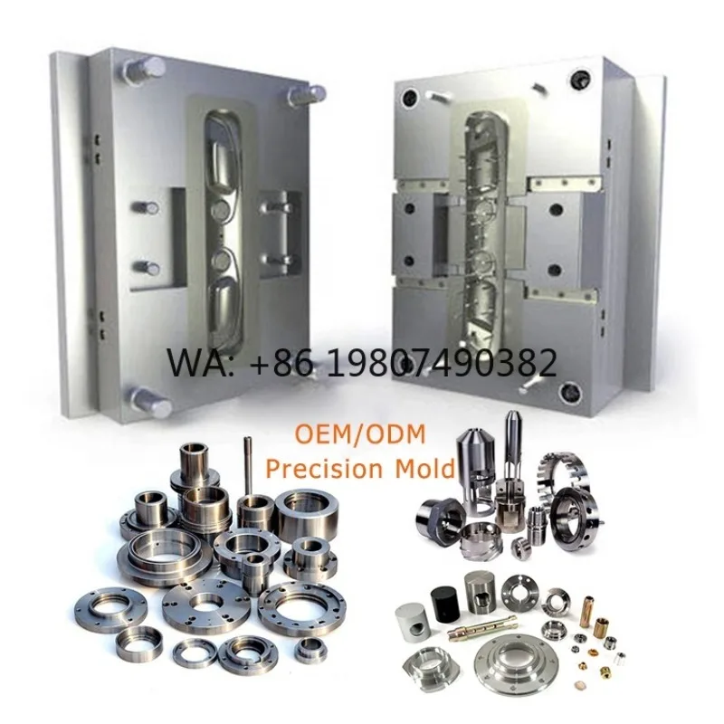 Integrated Spring Insert Mold Self Assembling Clothespins Precision Tooling Metal Clip Cavity Snap Fit Industrial Design