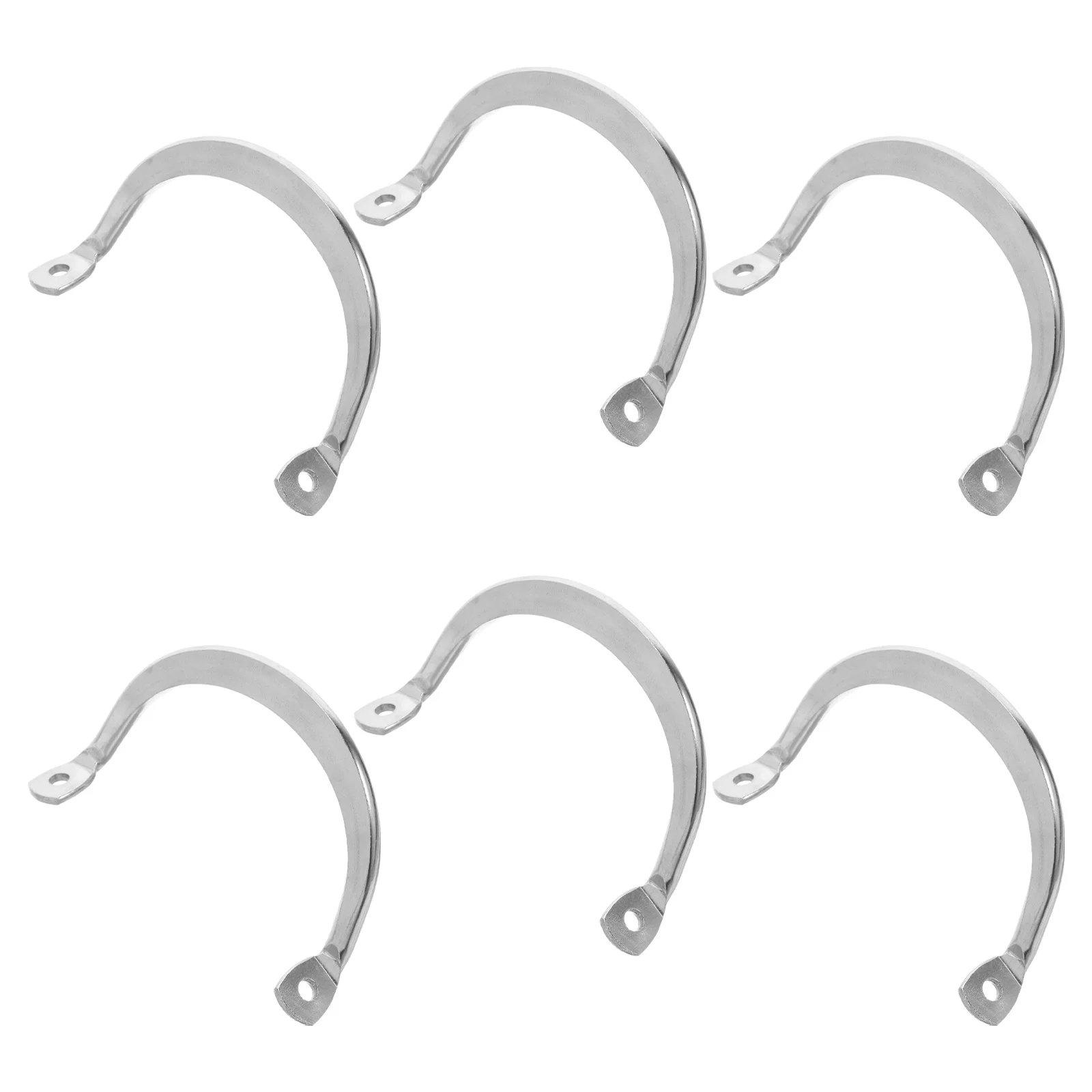 

6Pcs Stainless Steel Pot Ear Side Handles Replacement for Sauce Pans Frying Steaming Pans Cookware Pot Handle