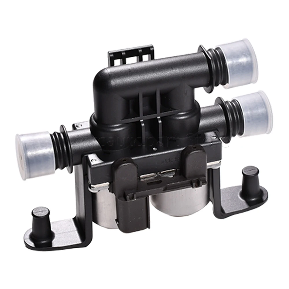 Válvulas de controle do aquecedor de ar condicionado do carro solenóide duplo 64128374995 jqd000010 64128372016 para bmw e39 1998-2006 530 540 e53 x5