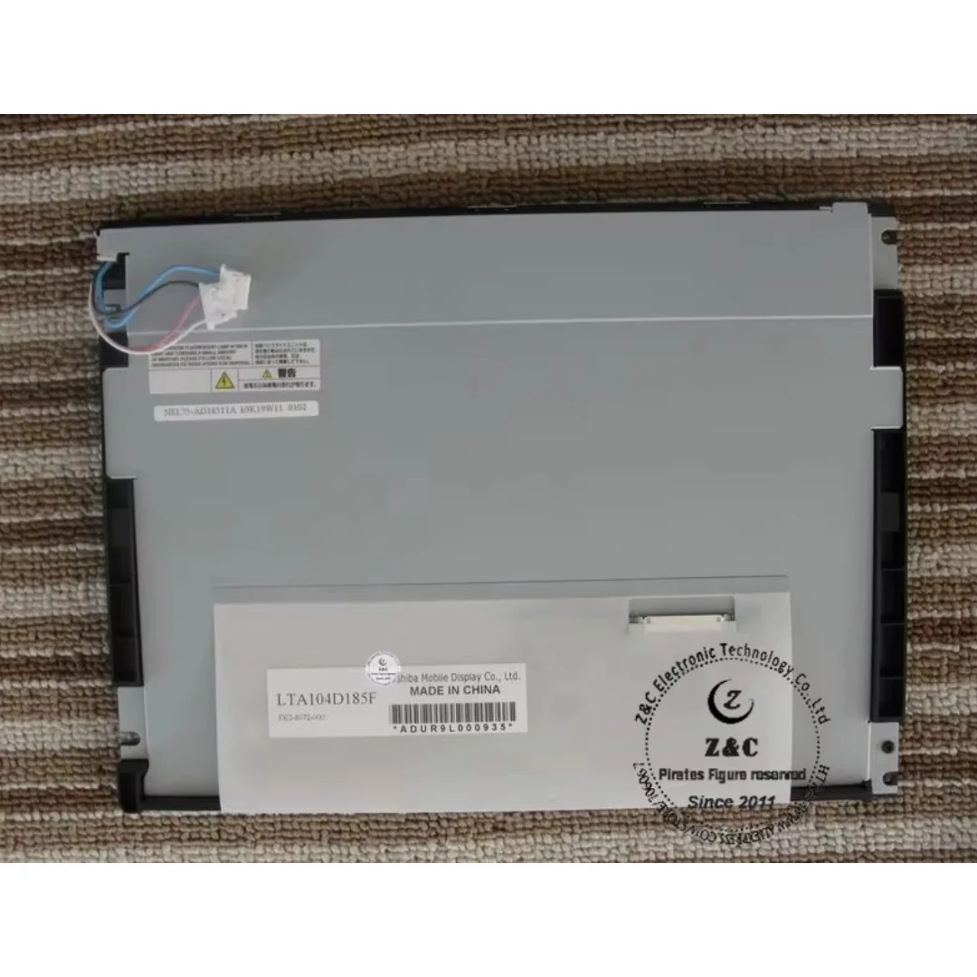 LTA104D185F Original A+ Grade High Quality 10.4 Inch LCD Display Panel Screen for Industrial Equipment for Toshiba