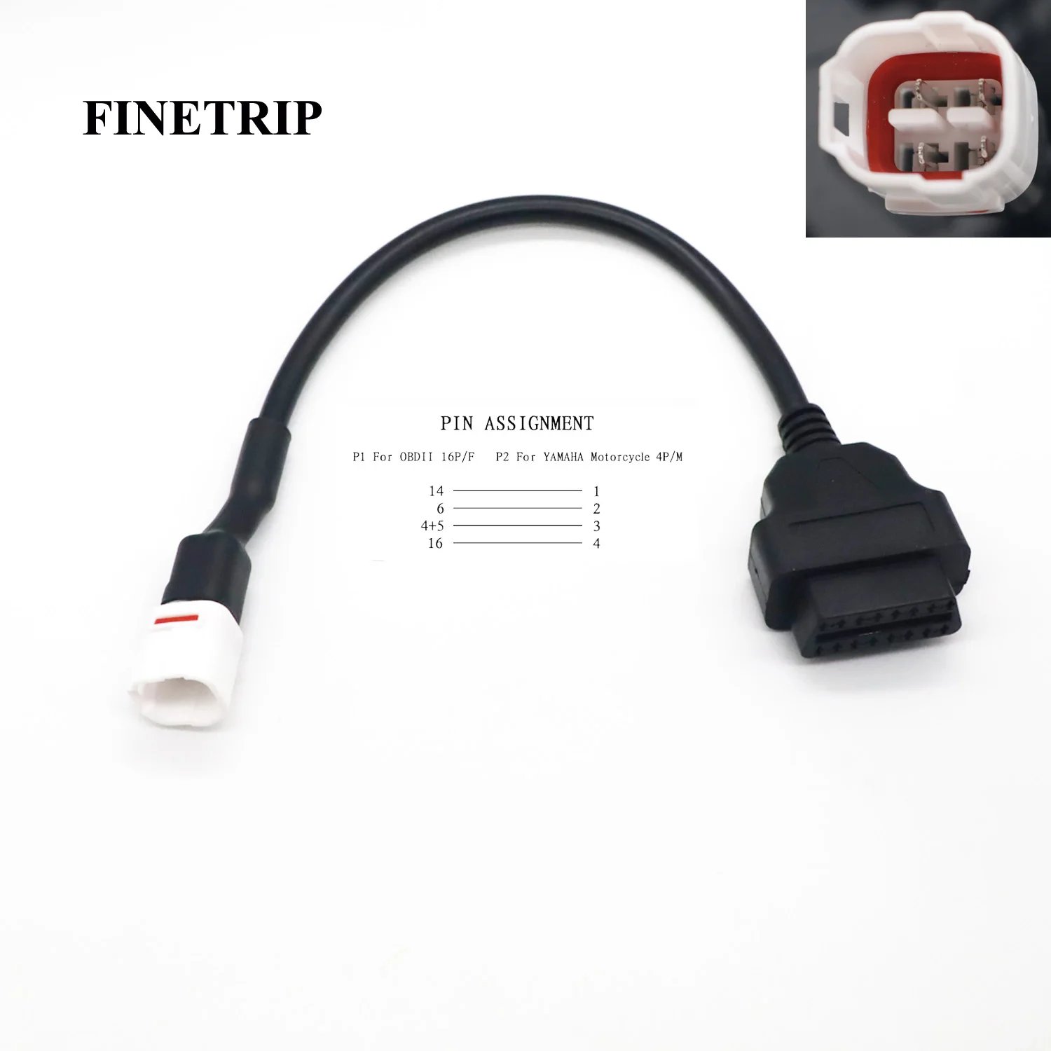 Motorfiets OBD2 Kabel Voor Honda/Suzuki Voor YAMAHA Voor KYMCO Voor BMW Voor Ducadi Voor KTM Motor Diagnostiek Connector adapter