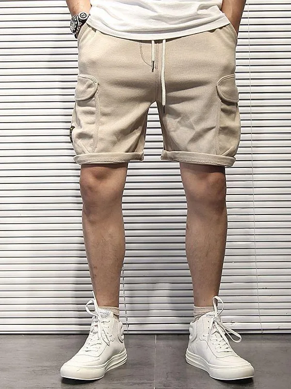 

Дышащая рабочая одежда American Sle, мужские летние спортивные повседневные трикотажные спортивные штаны с пятью четвертью, модные прямые брюки