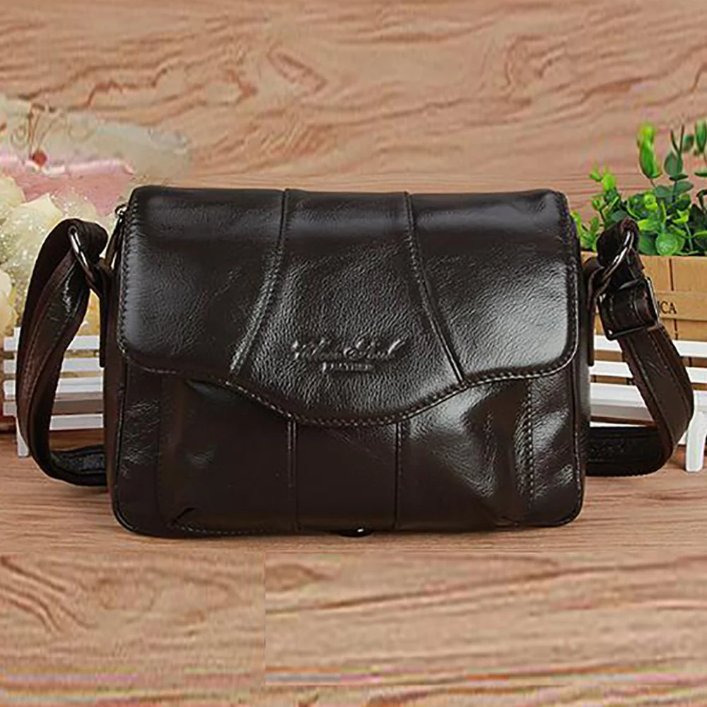 

Made Of Genuine Natural Leather Women Messenger Bag Famous Brand Casual Ladies Satchel Hobo Crossbody Shoulder Travel New