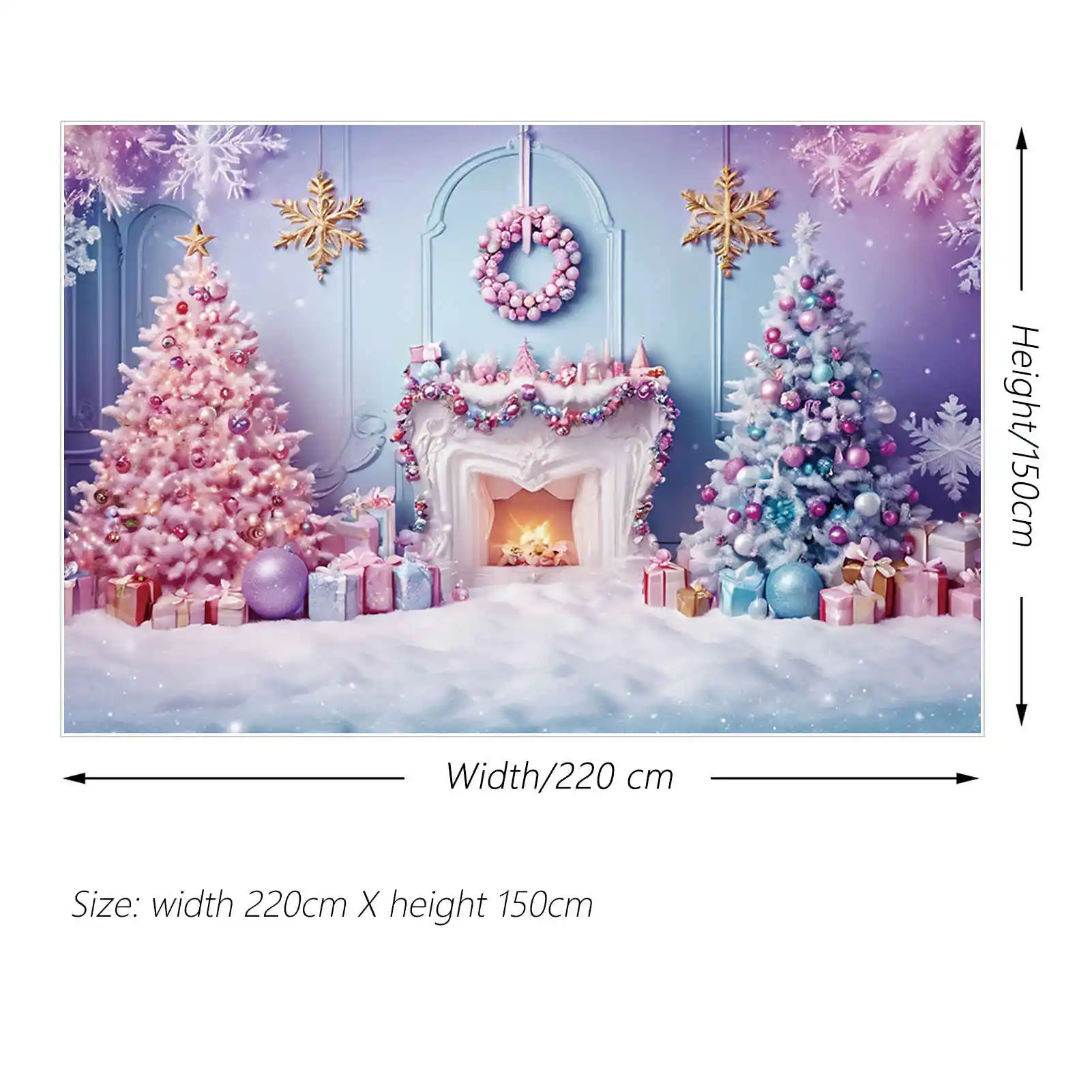 MOON.QG Рождественская профессиональная Рождественская елка фон снежинка гостиная Дети Замороженные фоны фотография фото реквизит