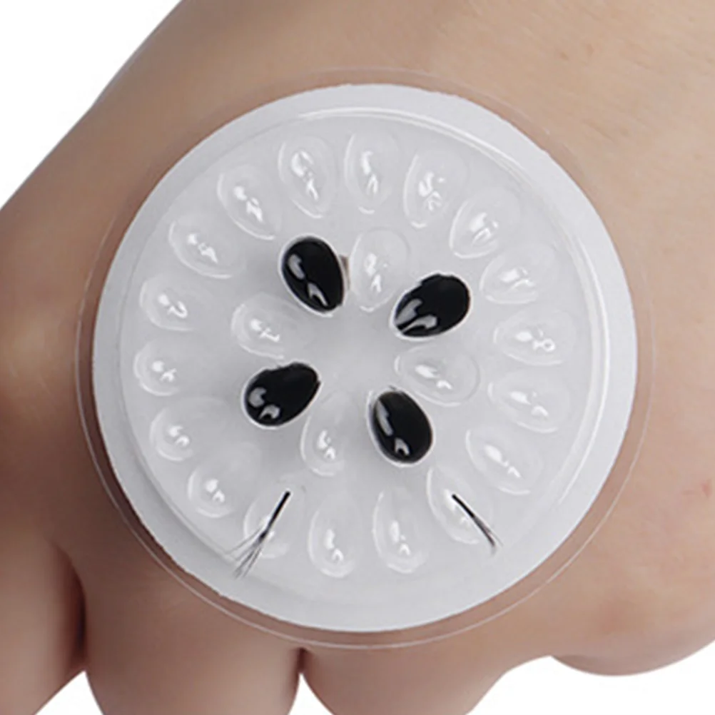 

20Pcs Premium ABS Eyelash Grafting Glue Plates Beginner Friendly Eyelash Extension Tools