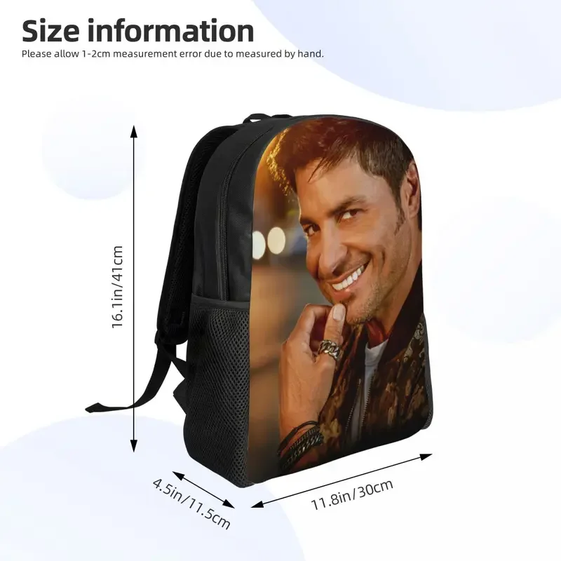 Personalized bopakal Chayanne backpacks women men fashion bookbag for college school bags