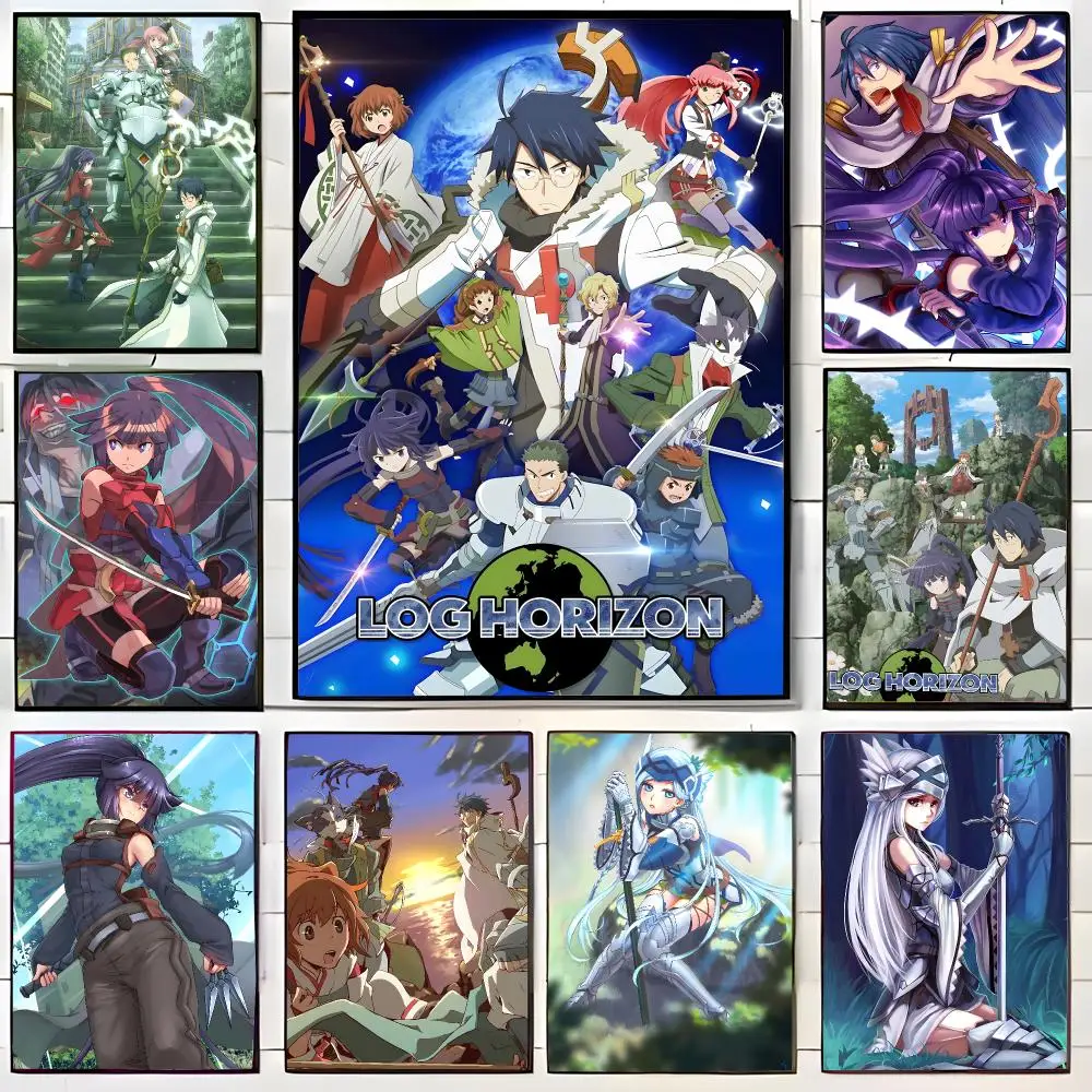 Strategic Isekai Anime L-Log Horizon Poster Wall Art Print Decorative Mural Home Decor Gift Unframed