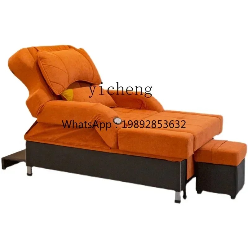 A Manicure and beauty shop pedicure foot bath steel frame lift electric recliner foot bath sofa bed