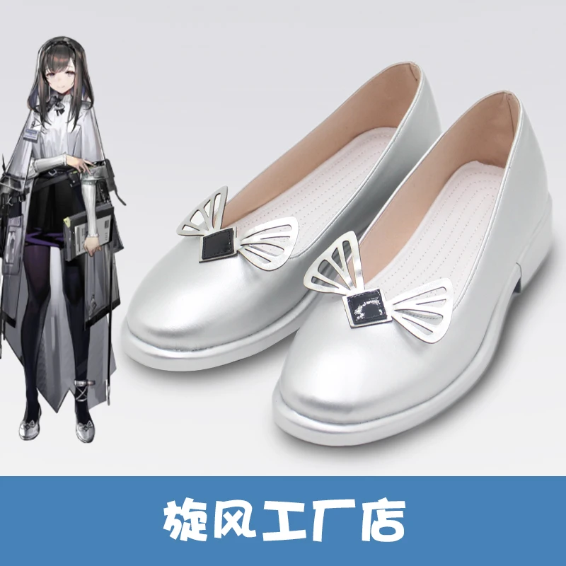 Arknights priesteres cosplay schoenen spel leer op maat gemaakt voor feest kerst halloween laarzen