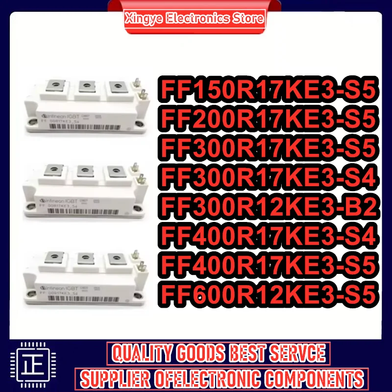 

МОДУЛЬ FF150R17KE3-S5 FF200R17KE3-S5 FF300R17KE3-S5 FF300R17KE3-S4 FF300R12KE3-B2 FF400R17KE3-S4 FF400R17KE3-S5 FF600R12KE3-S5