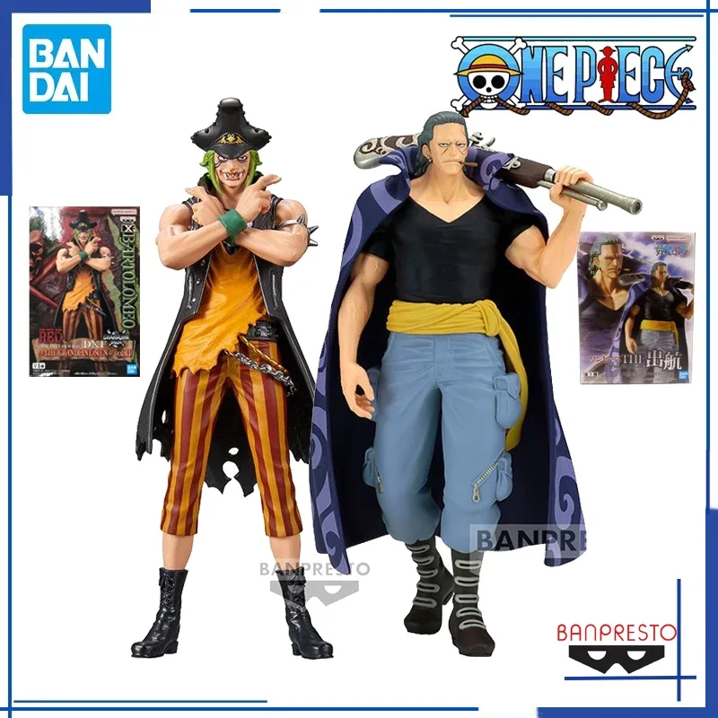 100% Original Bandai BANPRESTO One Piece THE Voyage Benn Beckman Bartolomeo Model Collecting Hobby Anime Action Figure Toy Gift