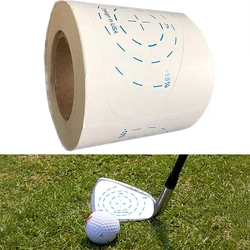 Rollo de cinta de impacto para Golf, etiquetas de hierro para diestros, hierros de gran tamaño, maderas, pelota de Golf profesional, grabadora para golpear, entrenador de Swing