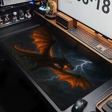 Giant magic dragon Mouse Pad Desk Mat Gaming mat gamer pc accessories rubber anti-slip keypad expansion mousepad office pad