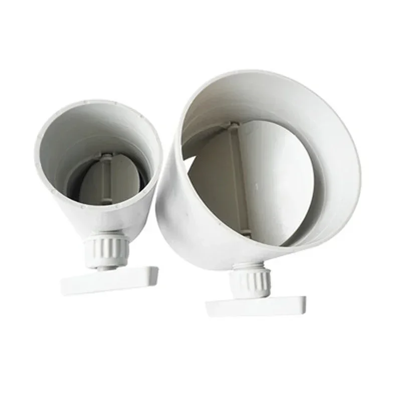 

ABS & PVC Pipe Air Valve with Regulating Check Valve & Manual Round Switch (Adjustable Air Volume Control, Durable)