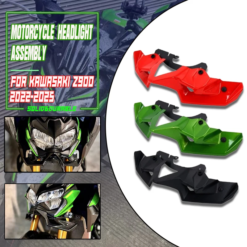 new-z-900-motorcycle-naked-front-spoiler-winglet-aerodynamic-wing-kit-carbon-fiber-spoiler-for-kawasaki-z900-2022-2023-2024-2025