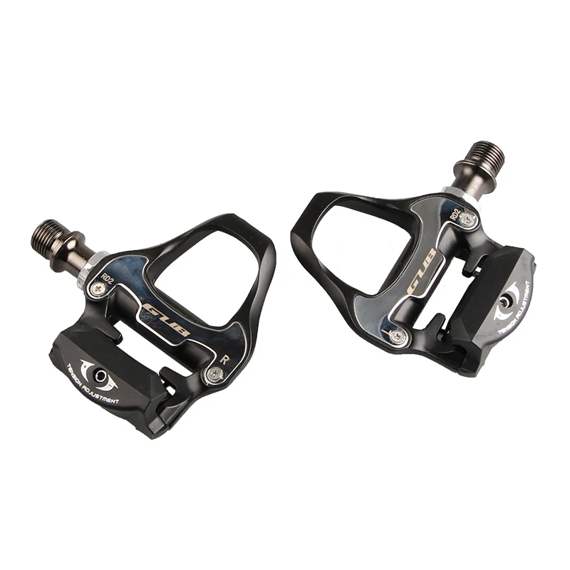 GUB New Cycling Road Bike Bicycle Self-locking Pedals Ultralight nylon 2 Sealed Bearing Bicycle Pedal Bike Part