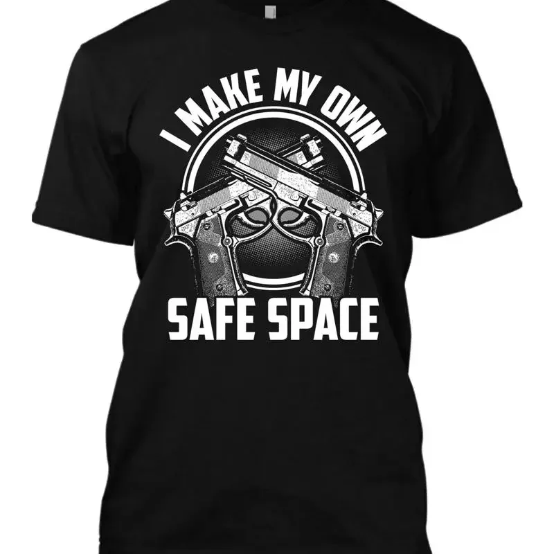 I Make My Own Safe Space New Mens T Shirt 2nd Amendment Guns Right AR15 Molon Labe
