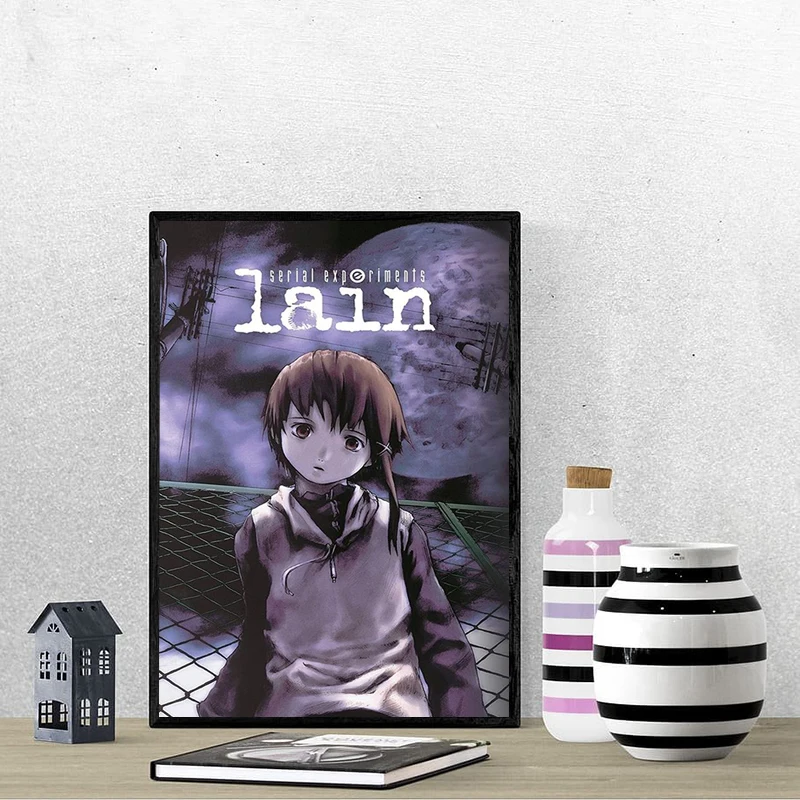 Serial Experiments Lain Poster Decorative Paintings Wall Posters Room Decor Tableau Decoration Mural Painting Home Decorations