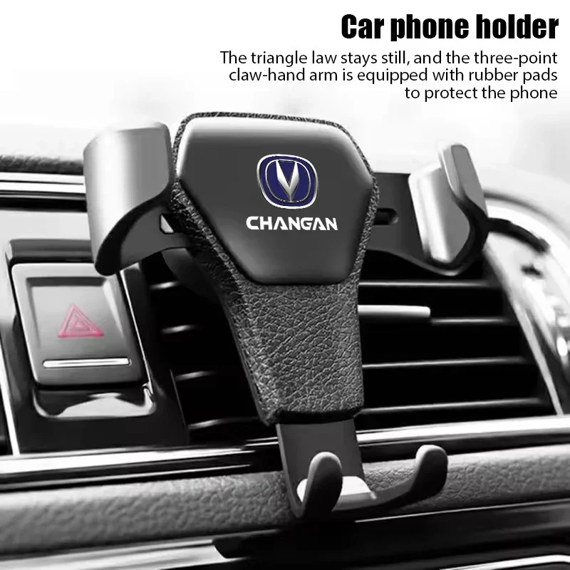 Stable Secure Lock Smartphone Mount Stand Air Vent Holder Drive Navigation Bracket Suitable for Changan CS75 Plus CS55 CS35 UNI-