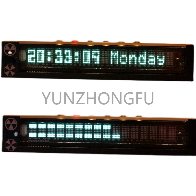 Retro VFD Clock, Page Turner, Timer, Music Level Meter, Vacuum Screen, Rhythm Light, WIFI Timing