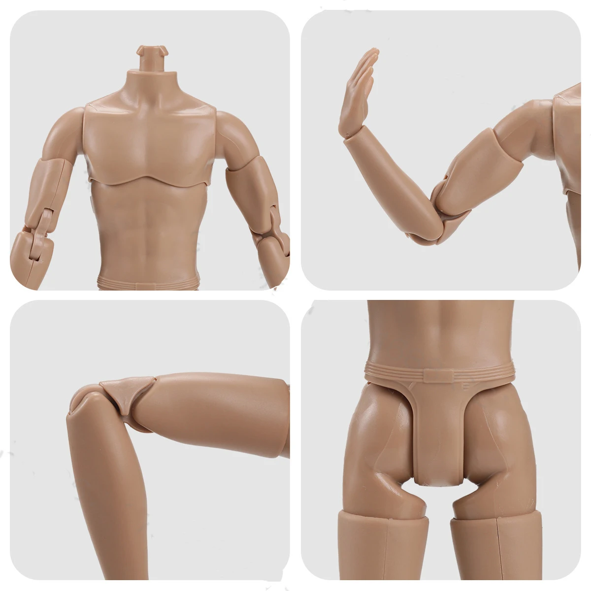 2025 جديد 1/6 ذكر الجسم دمية عالية الجودة العضلات الجندي ألعاب الدمى 22 المفاصل المنقولة رجل سوبر دمية أرقام رجل إكسسوارات دمي #5