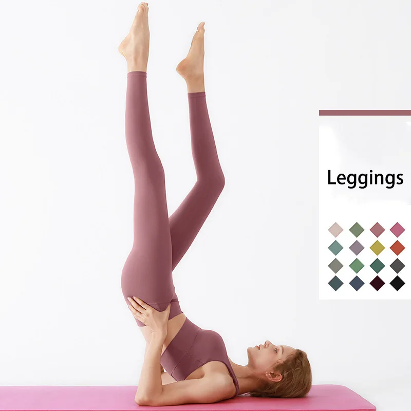 Tiktok Leggings Peach Butt Yoga Pants High Waist Fitness Leggings Women Workout Push Up Leggings