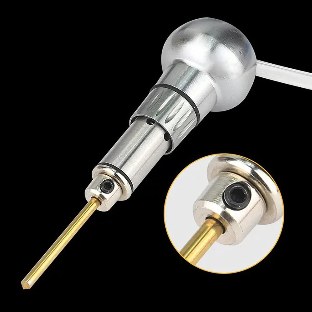 Imagem -02 - Gravura Handpiece para Máquina de Gravura Pneumática Metal Gravador Ferramenta de Mão com Peças Corte Escultura Faca Graver