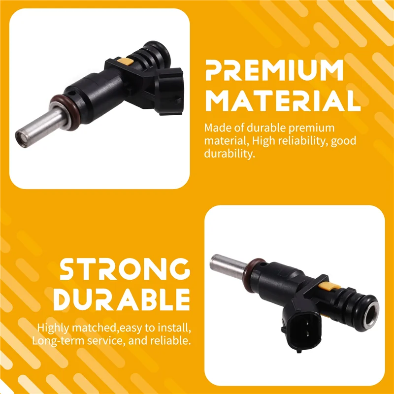 

For Renault Twingo Smart Forfour 1.0 Petrol 166009685R 16600-9685R 8201234808 Fuel Injectors 3Pcs-Boom