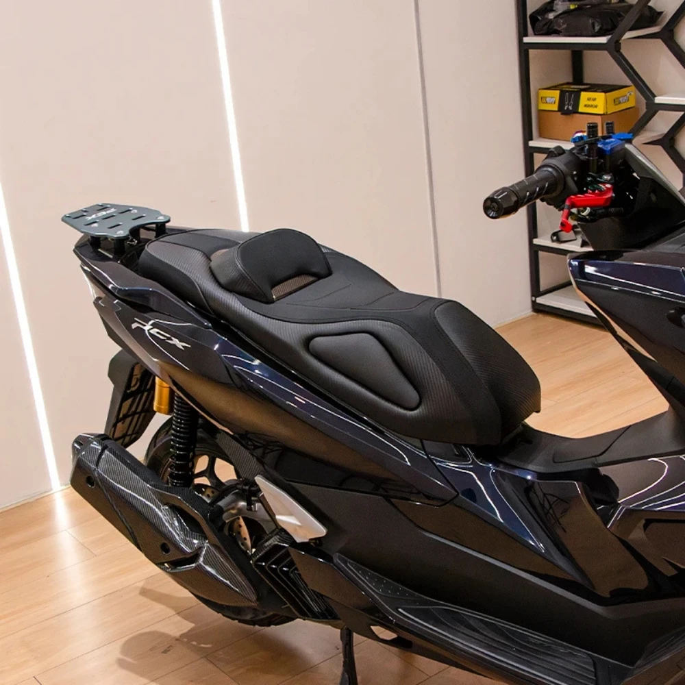 For Honda ADV160 2022‑2026 Motorcycle Comfort Saddle, Soft Cushion Built‑in Backrest Seat Assembly Mod Accessories
